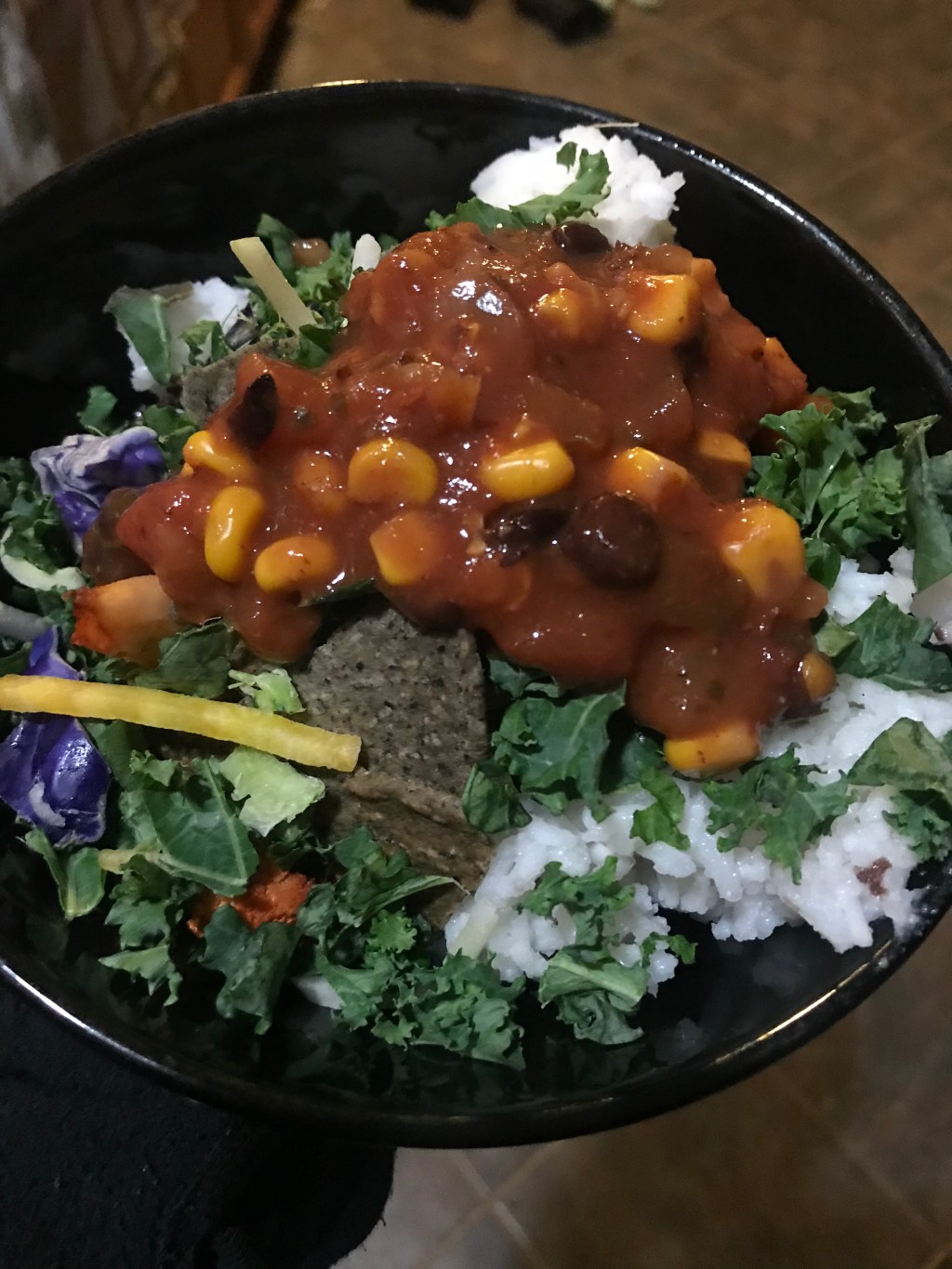 Buffalo Cauliflower Vegan Taco&nbsp;Bowl