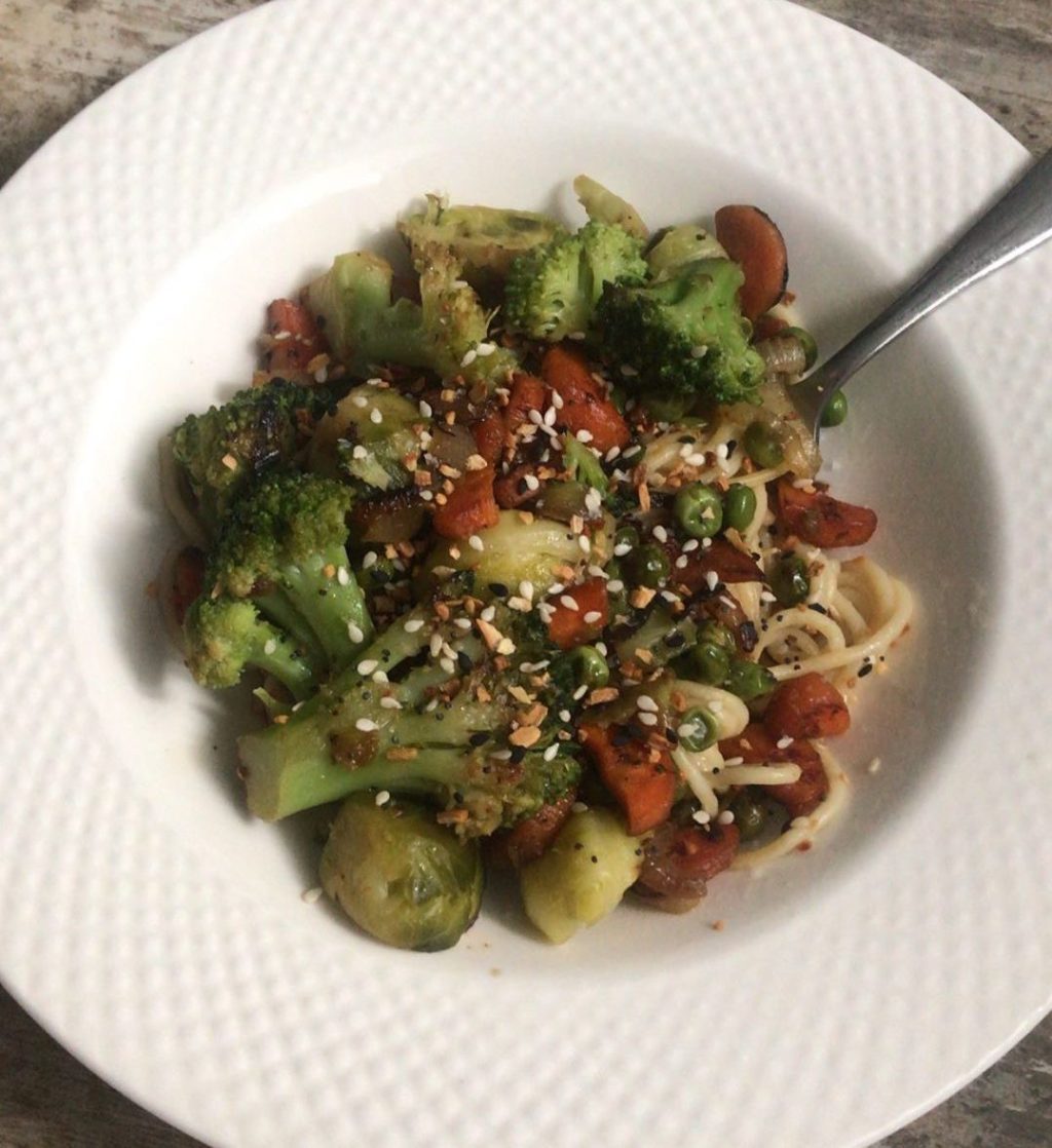 Quick Vegan Noodle&nbsp;Bowl