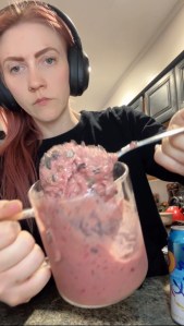 A thiccc smoothie